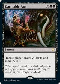 Damnable Pact (126) [Commander: Innistrad: Crimson Vow]