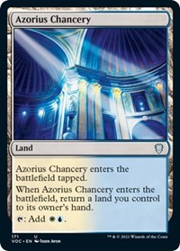 Azorius Chancery (171) [Commander: Innistrad: Crimson Vow]