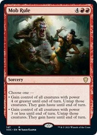 Mob Rule (147) [Commander: Innistrad: Crimson Vow]
