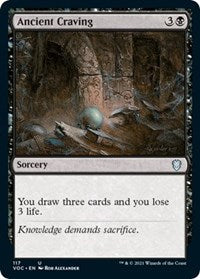 Ancient Craving (117) [Commander: Innistrad: Crimson Vow]