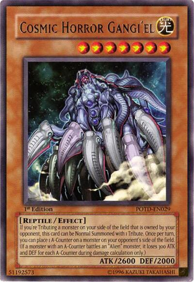 Cosmic Horror Gangi'el (POTD-EN029) [Power of the Duelist]