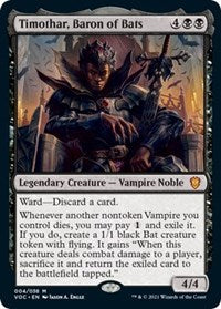Timothar, Baron of Bats (4) [Commander: Innistrad: Crimson Vow]