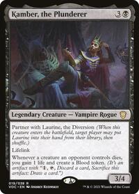 Kamber, the Plunderer (19) [Commander: Innistrad: Crimson Vow]