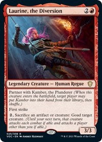 Laurine, the Diversion (25) [Commander: Innistrad: Crimson Vow]