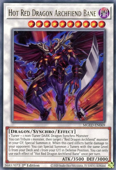 Hot Red Dragon Archfiend Bane (MGED-EN069) [Maximum Gold: El Dorado]