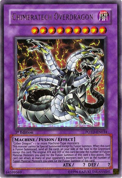 Chimeratech Overdragon (POTD-EN034) [Power of the Duelist]