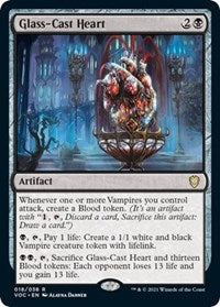 Glass-Cast Heart (18) [Commander: Innistrad: Crimson Vow]