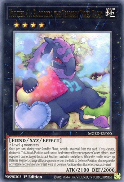 Number 41: Bagooska the Terribly Tired Tapir (MGED-EN090) [Maximum Gold: El Dorado]