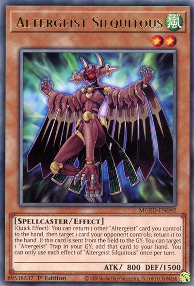 Altergeist Silquitous (MGED-EN092) [Maximum Gold: El Dorado]