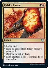 Rakdos Charm (156) [Commander: Innistrad: Crimson Vow]