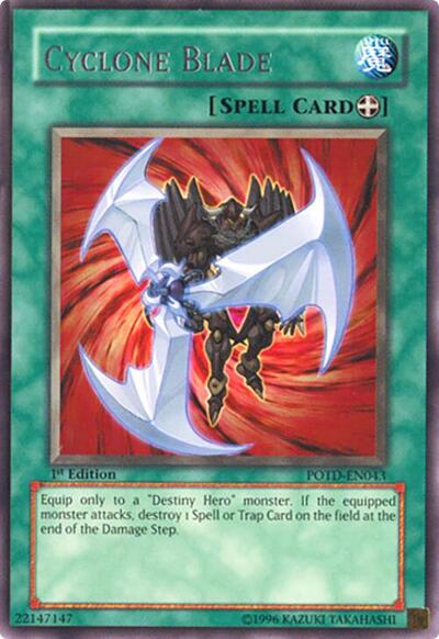 Cyclone Blade (POTD-EN043) [Power of the Duelist]