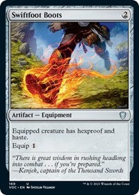 Swiftfoot Boots (169) [Commander: Innistrad: Crimson Vow]