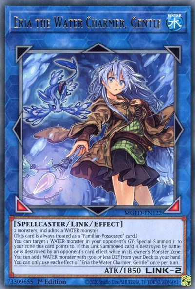 Eria the Water Charmer, Gentle (MGED-EN122) [Maximum Gold: El Dorado]
