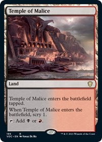 Temple of Malice (186) [Commander: Innistrad: Crimson Vow]