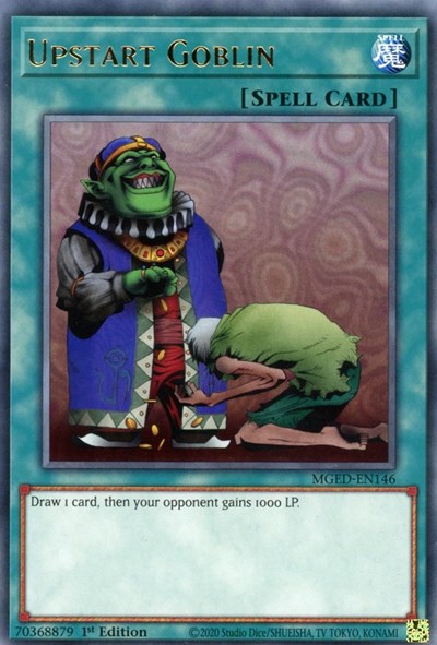 Upstart Goblin (MGED-EN146) [Maximum Gold: El Dorado]