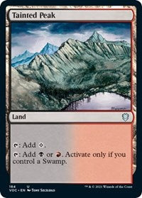 Tainted Peak (184) [Commander: Innistrad: Crimson Vow]