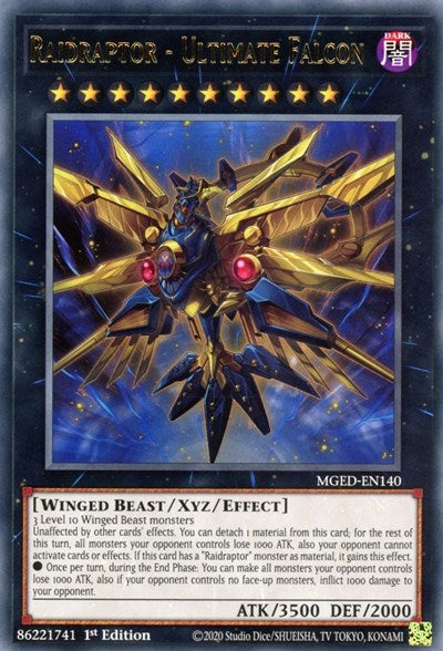 Raidraptor - Ultimate Falcon (MGED-EN140) [Maximum Gold: El Dorado]