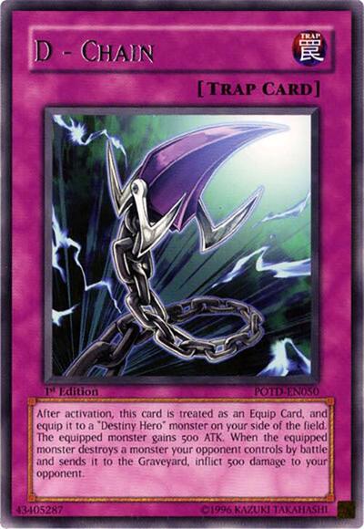 D - Chain (POTD-EN050) [Power of the Duelist]