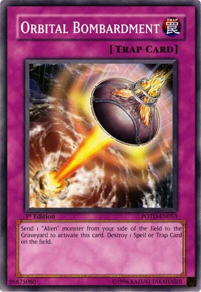 Orbital Bombardment (POTD-EN053) [Power of the Duelist]