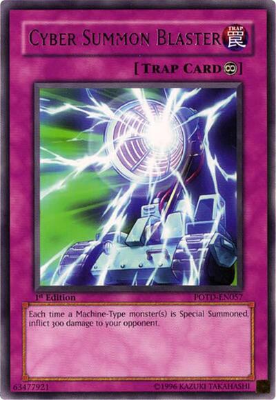Cyber Summon Blaster (POTD-EN057) [Power of the Duelist]