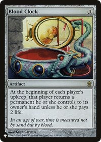 Blood Clock (153/165) [The List Reprints]