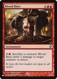 Blood Rites (101/356) [The List Reprints]