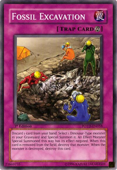 Fossil Excavation (POTD-EN058) [Power of the Duelist]