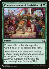 Commencement of Festivities (148/264) [The List Reprints]