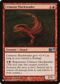 Crimson Muckwader (127/249) [The List Reprints]