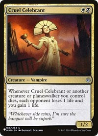 Cruel Celebrant (188/264) [The List Reprints]