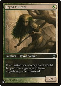 Dryad Militant (214/274) [The List Reprints]
