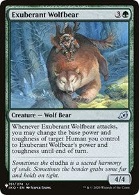 Exuberant Wolfbear (151/274) [The List Reprints]