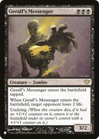 Geralf's Messenger (63/158) [The List Reprints]