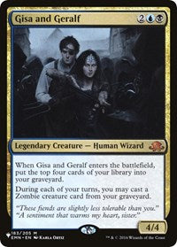 Gisa and Geralf (183/205) [The List Reprints]