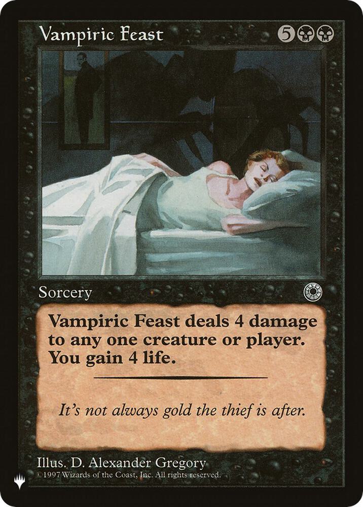 Vampiric Feast [The List Reprints]