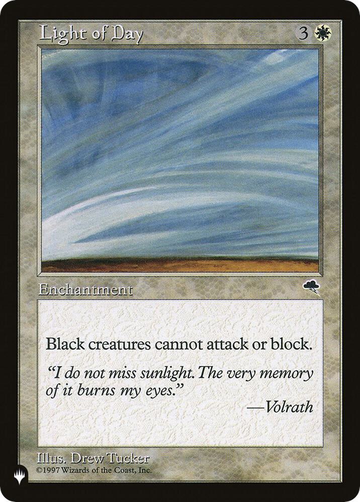 Light of Day [The List Reprints]