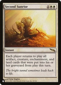 Second Sunrise (20/306) [The List Reprints]