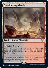 Smoldering Marsh (183) [Commander: Innistrad: Crimson Vow]