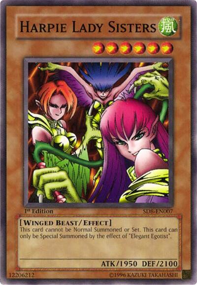 Harpie Lady Sisters (SD8-EN007) [Structure Deck: Lord of the Storm]