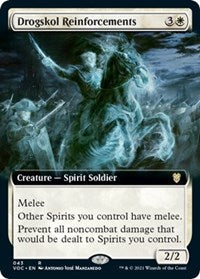 Drogskol Reinforcements (Extended Art) (43) [Commander: Innistrad: Crimson Vow]