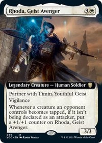Rhoda, Geist Avenger (Extended Art) (46) [Commander: Innistrad: Crimson Vow]