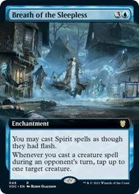 Breath of the Sleepless (Extended Art) (49) [Commander: Innistrad: Crimson Vow]