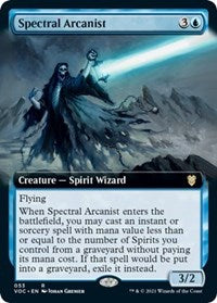 Spectral Arcanist (Extended Art) (53) [Commander: Innistrad: Crimson Vow]