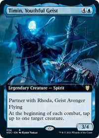 Timin, Youthful Geist (Extended Art) (54) [Commander: Innistrad: Crimson Vow]