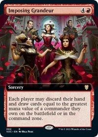 Imposing Grandeur (Extended Art) (62) [Commander: Innistrad: Crimson Vow]