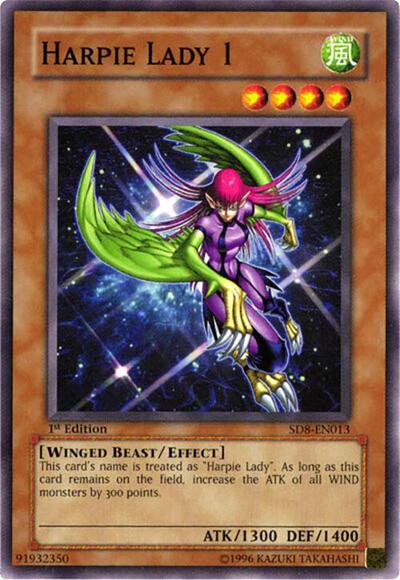 Harpie Lady 1 (SD8-EN013) [Structure Deck: Lord of the Storm]