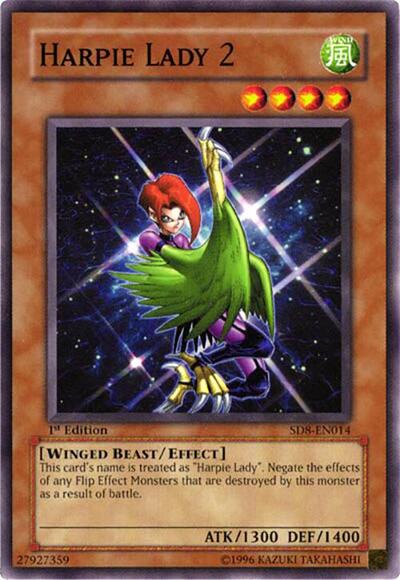 Harpie Lady 2 (SD8-EN014) [Structure Deck: Lord of the Storm]