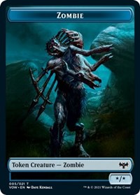 Zombie Token (005) (5) [Innistrad: Crimson Vow]