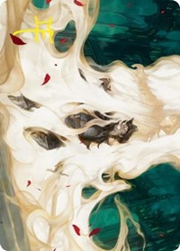 By Invitation Only Art Card (Gold-Stamped Signature) (7) [Art Series: Innistrad: Crimson Vow]