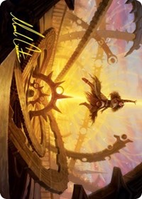 Katilda's Rising Dawn Art Card (Gold-Stamped Signature) (15) [Art Series: Innistrad: Crimson Vow]